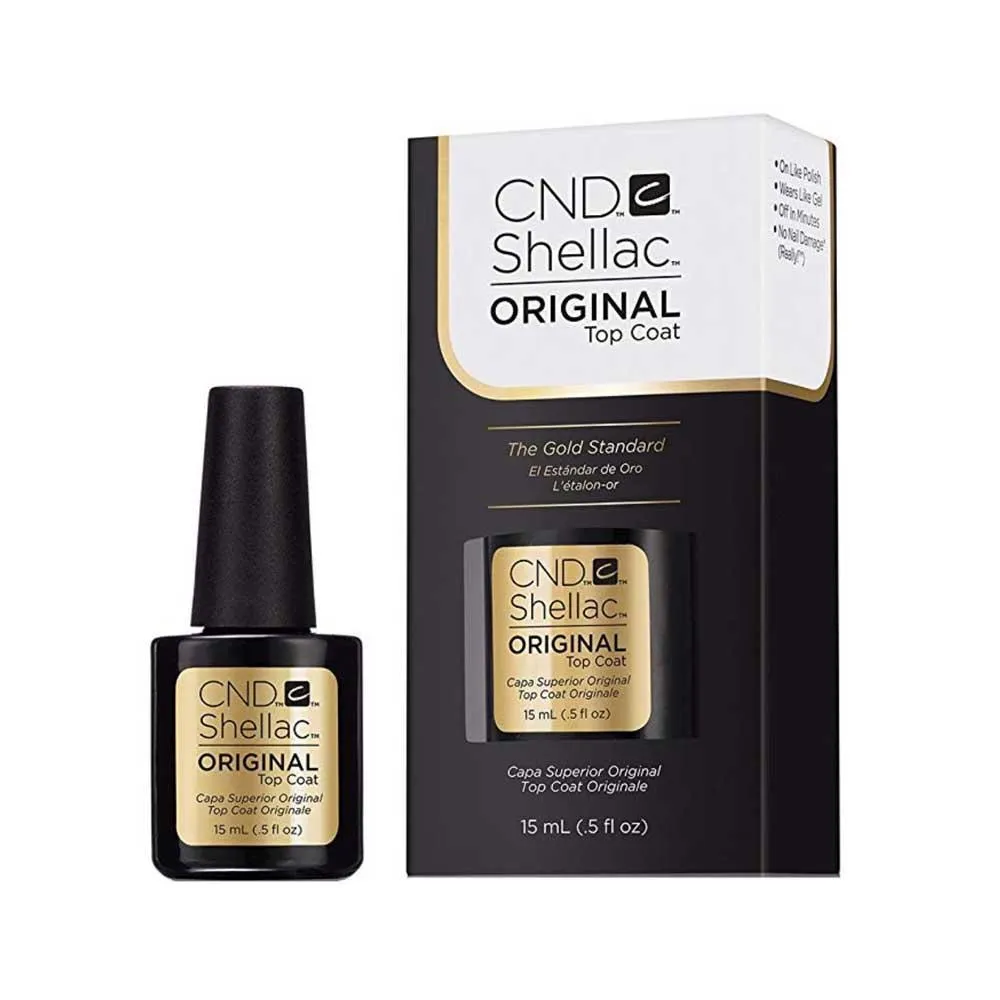 CND Shellac Gel Polish Original Top Coat 15ml