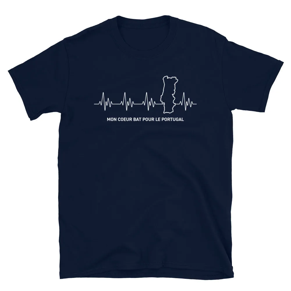 Coeur Portugal - T-shirts Unisexe Standard