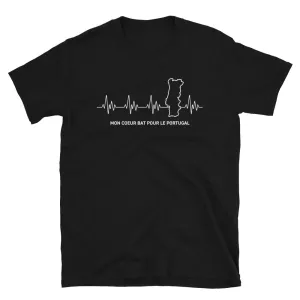 Coeur Portugal - T-shirts Unisexe Standard