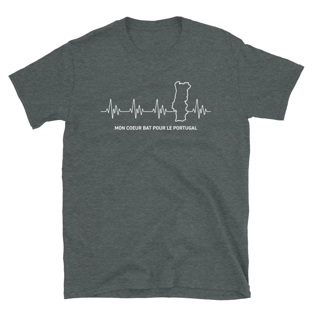 Coeur Portugal - T-shirts Unisexe Standard