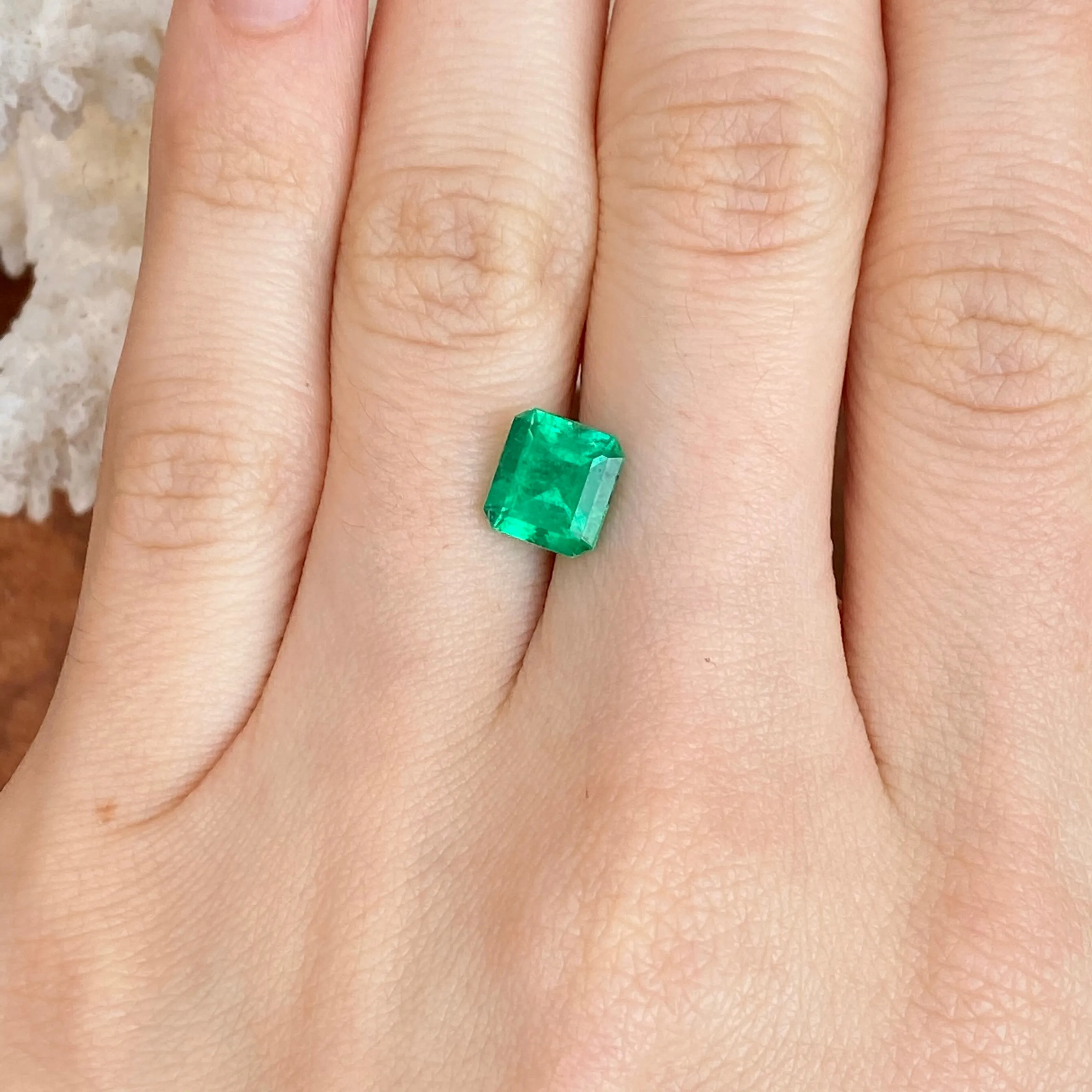 Colombian Emerald-Cut Loose Emerald 2.26 CT