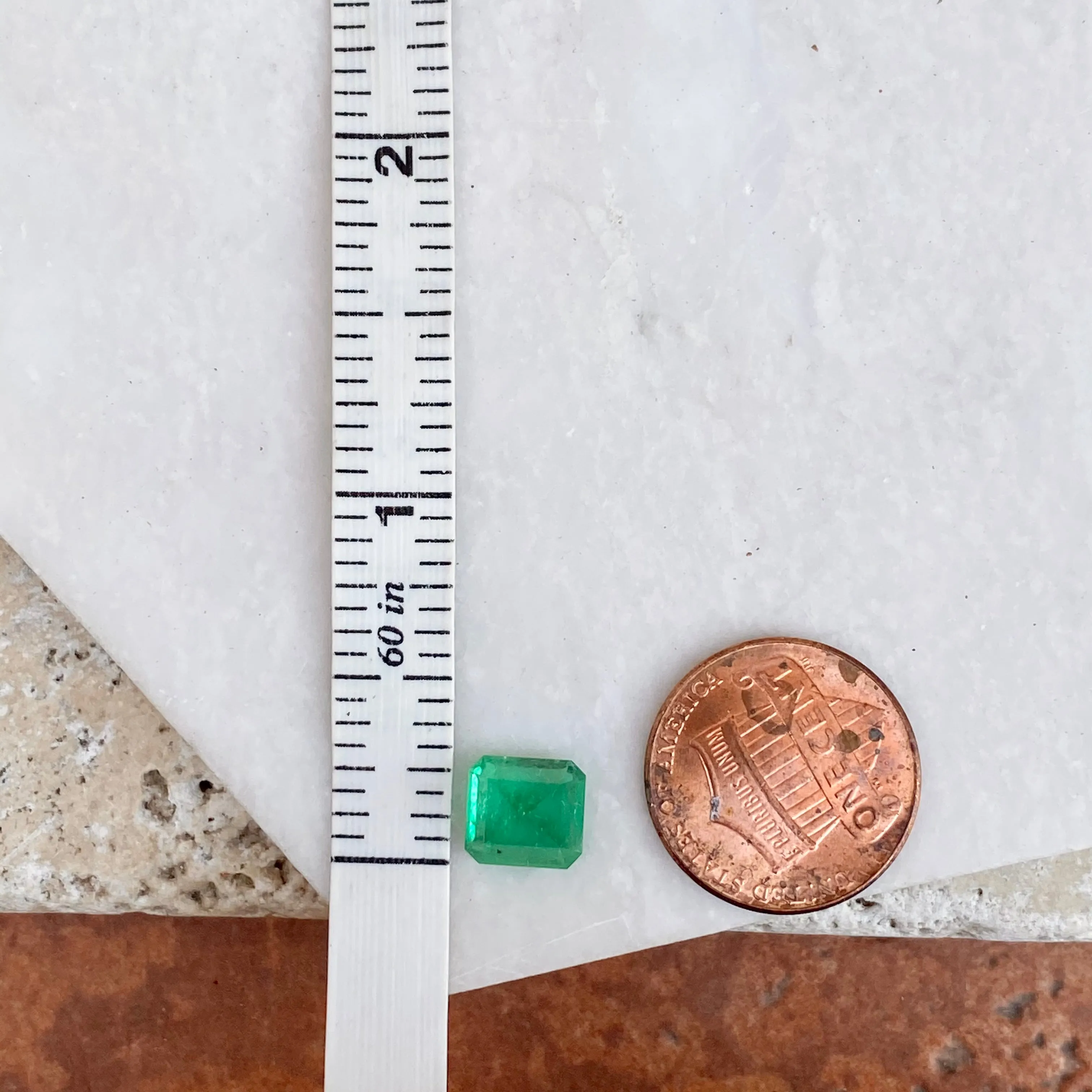 Colombian Emerald-Cut Loose Emerald 2.26 CT