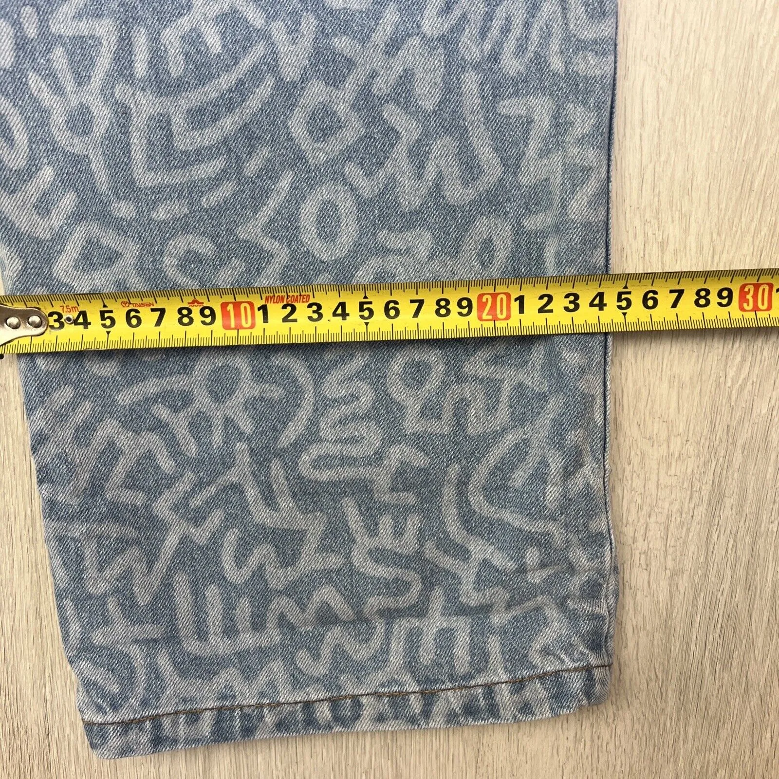 Cotton On x Keith Haring Womens Loose Straight Denim Jeans Size 14
