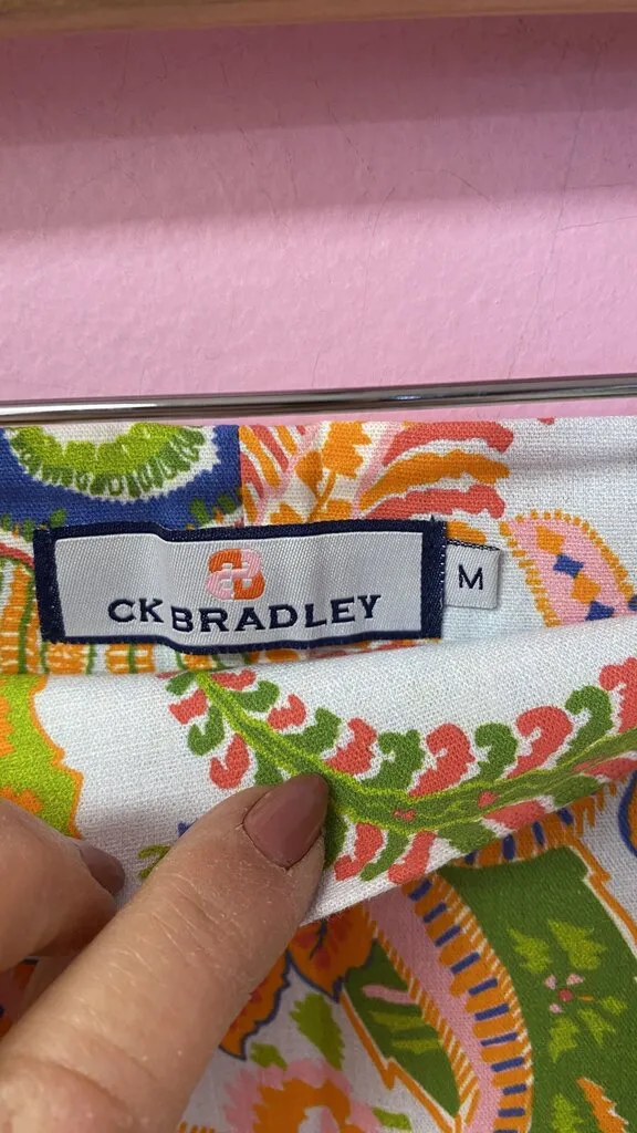 Cotton Stretch Printed Skirt
