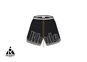 Court Logo Shorts “Black”