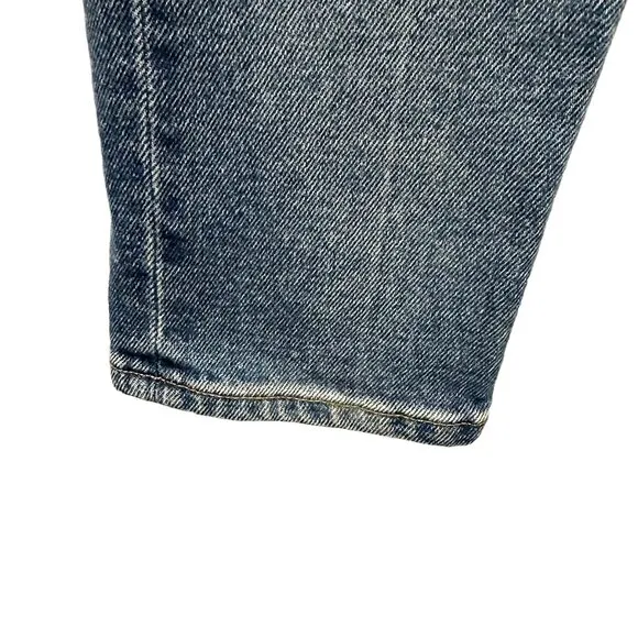 CQY DENIM High Rise Straight Leg Jeans - EUC‎ - 25 - distressed - light wash