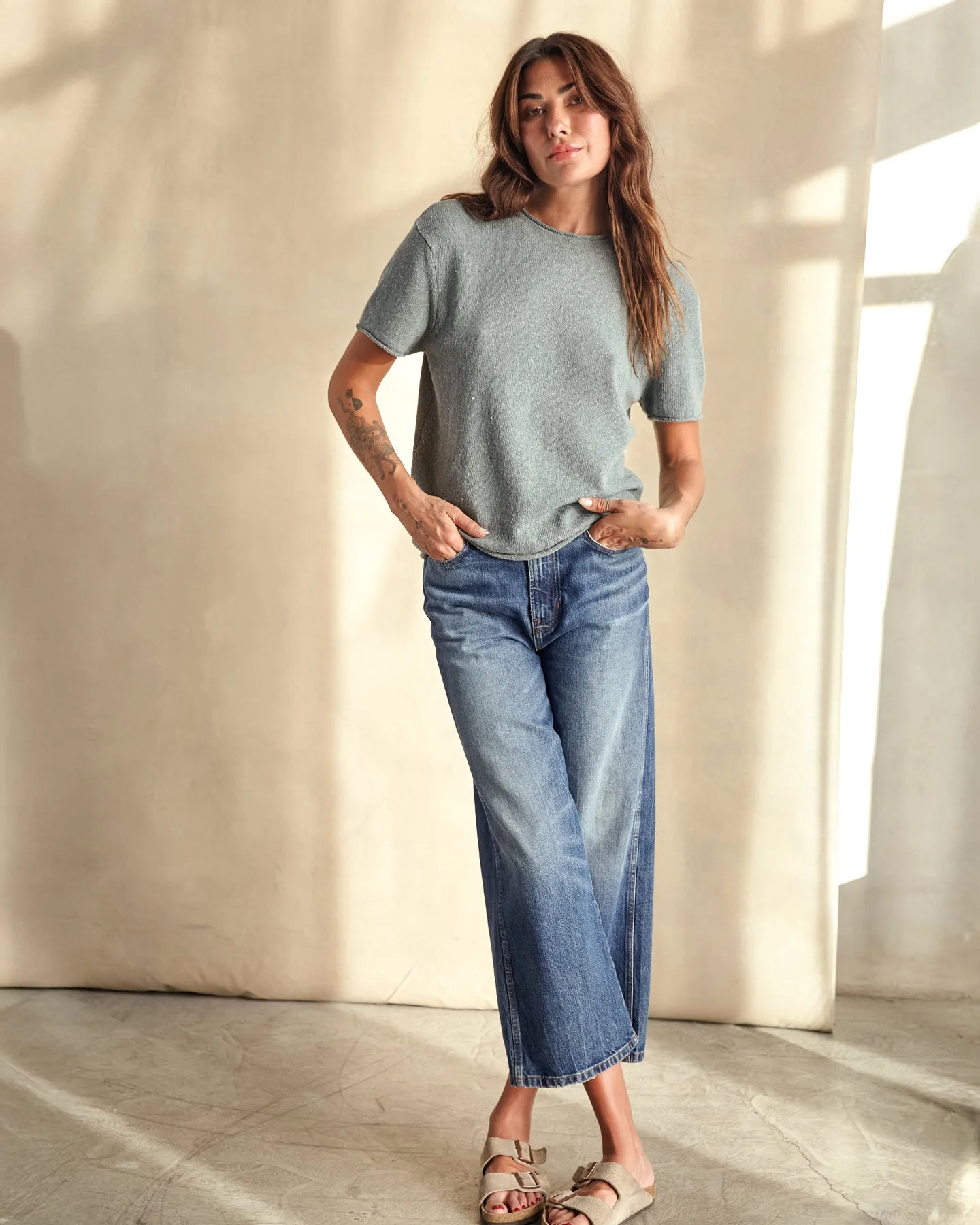 Crescent Knit Top
