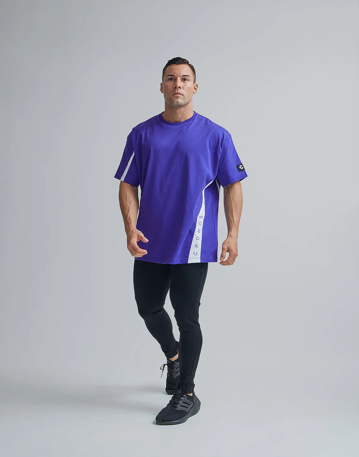 CRONOS ACUTE LINE OVERSIZE T-SHIRTS