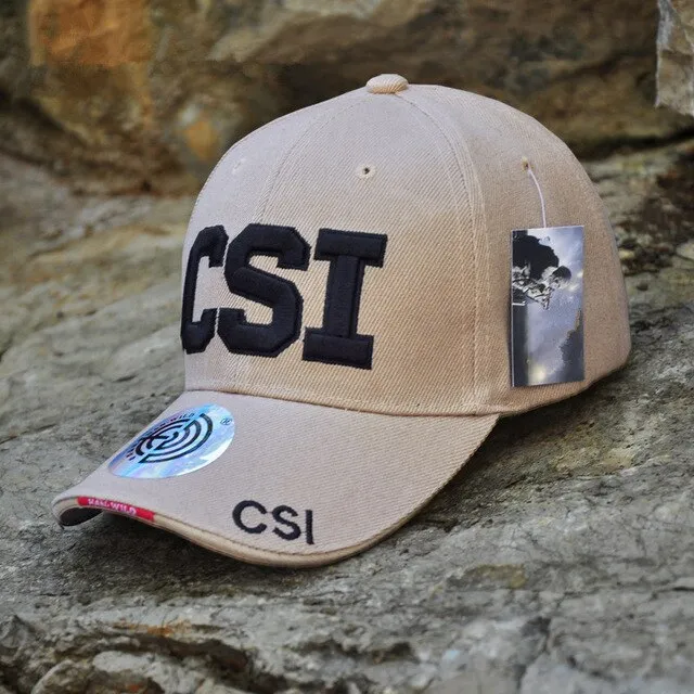CSI Embroidered Baseball Cap