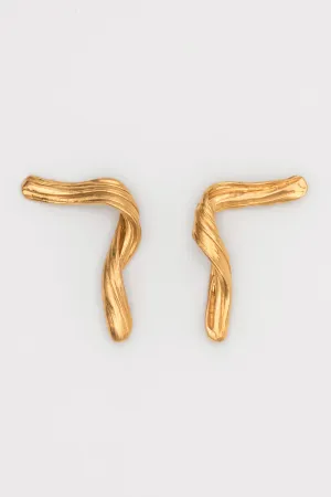 CUMARU EARRINGS GOLD