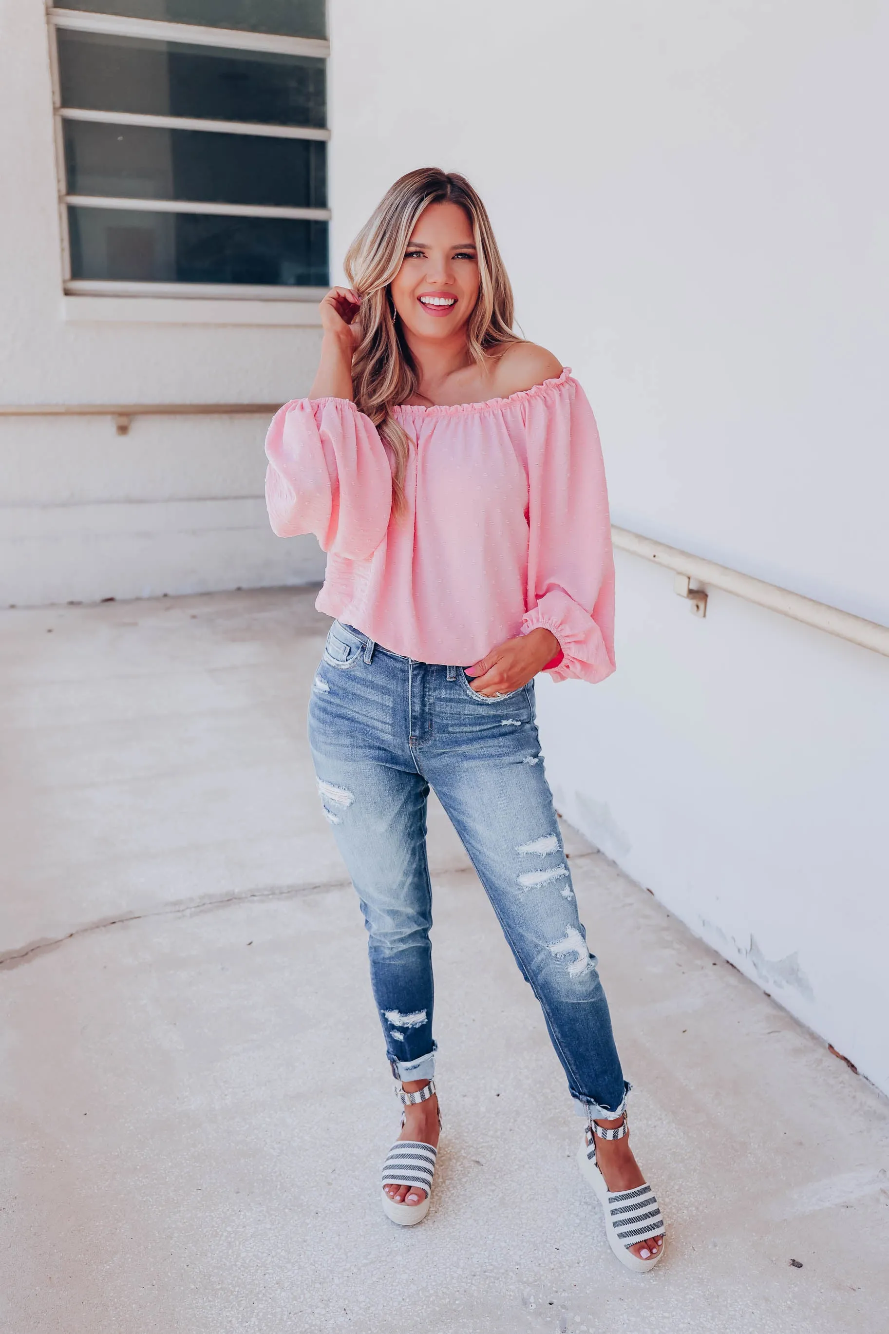 Dahlia Bodysuit - Pink