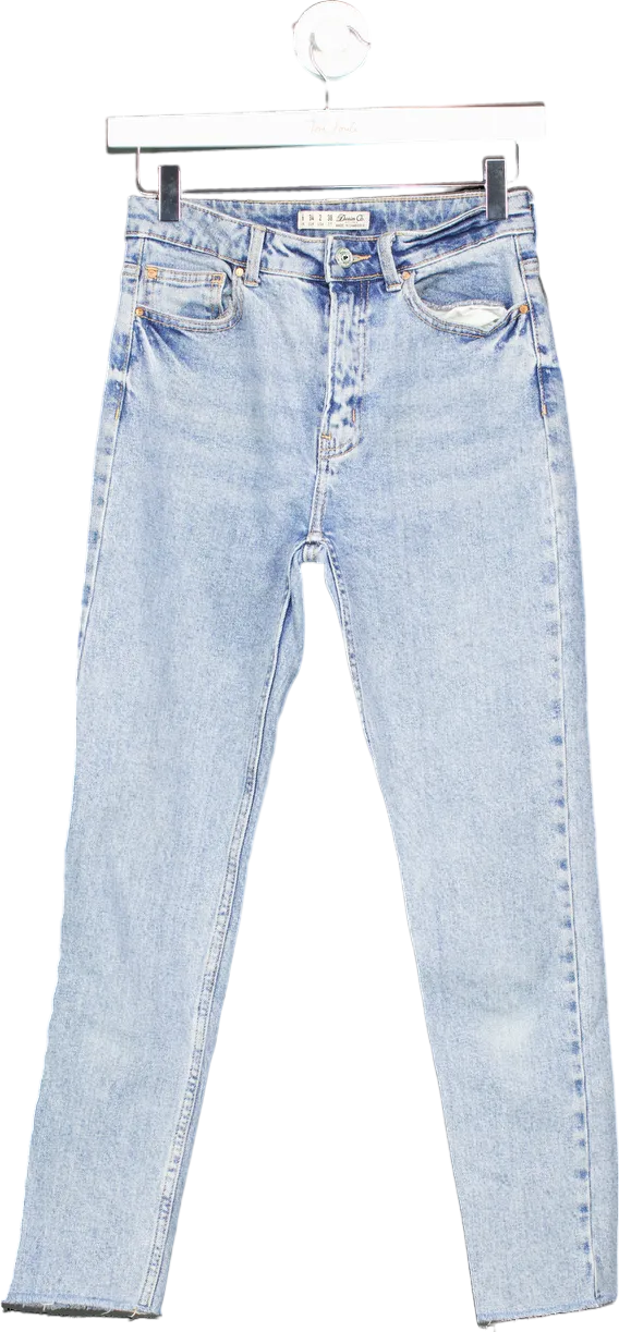 Denim Co. Blue High-Rise Skinny Jeans UK 6