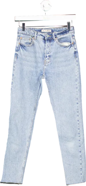 Denim Co. Blue High-Rise Skinny Jeans UK 6