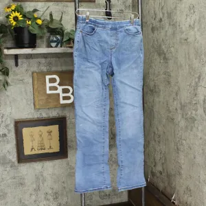 Denim   Co. Womens Modern Denim Lightly Bodied Pull On Jeans Light Blue 2XS
