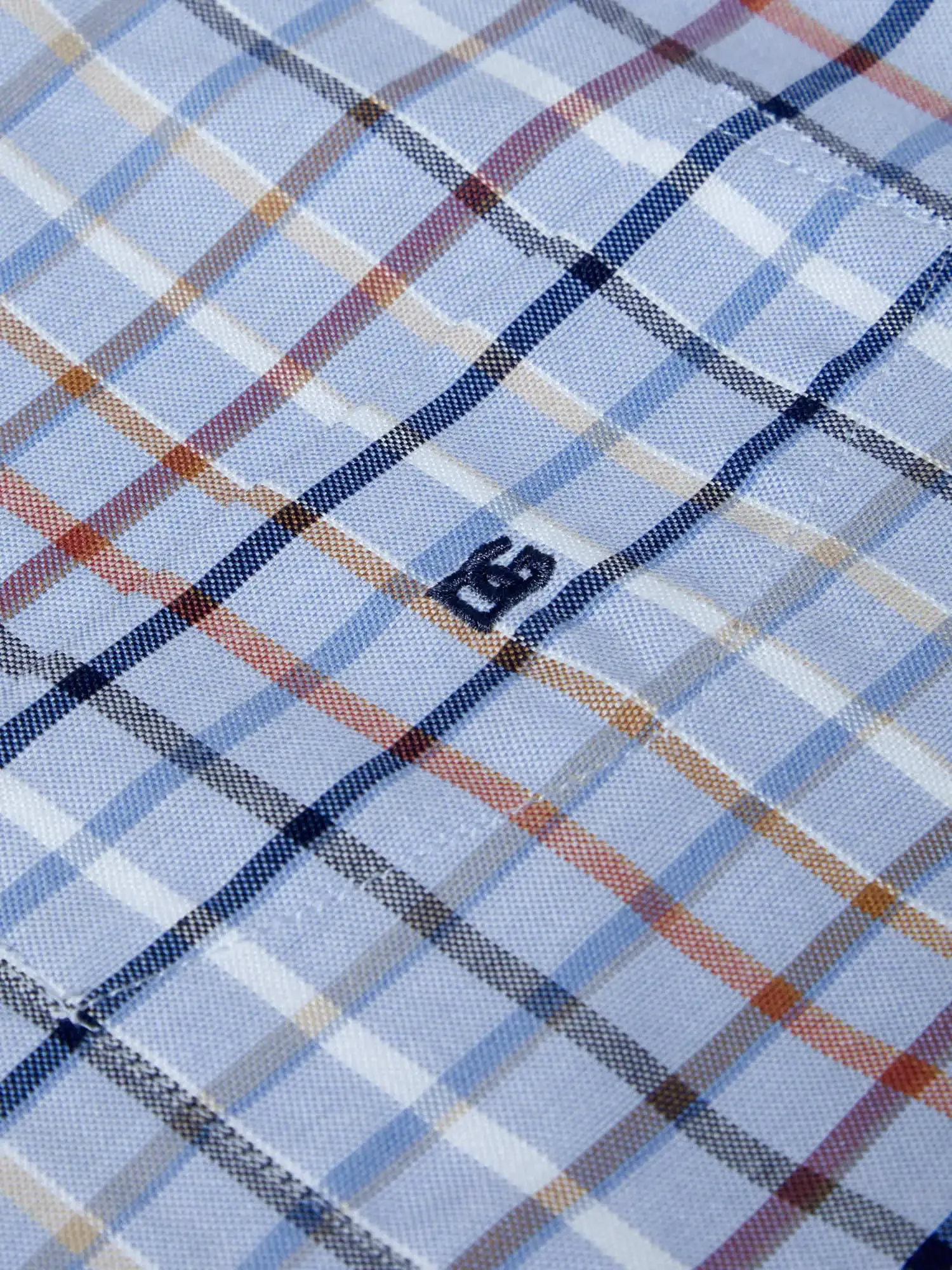 DG's Drifter Short Sleeve Shirt Light Blue Check