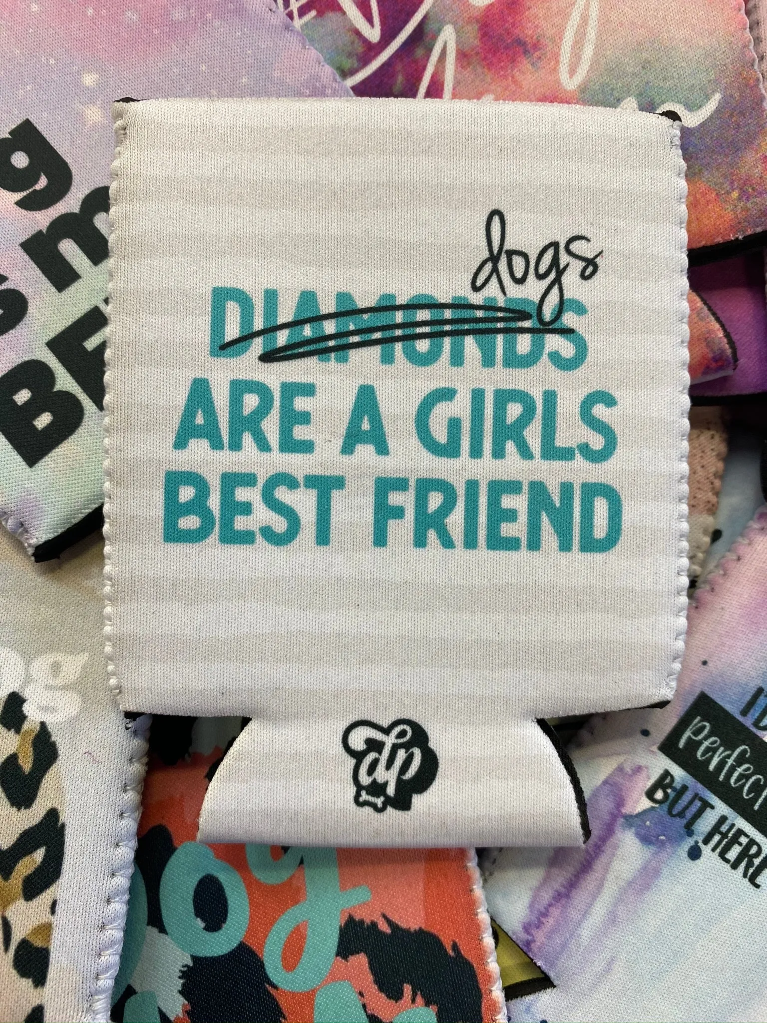 Dogs are a Girl's Best Friend Can Cooler