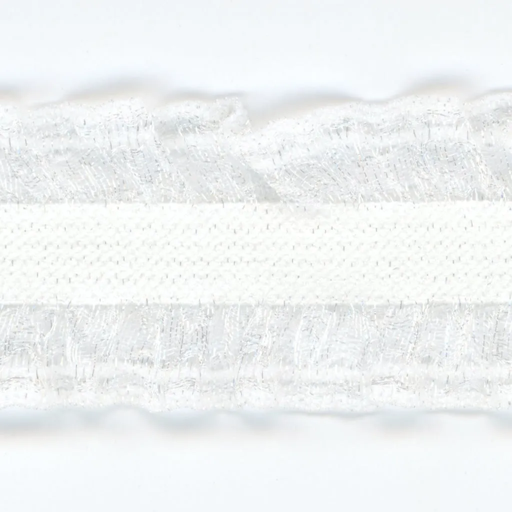Double Frill Stretch #00 Ecru