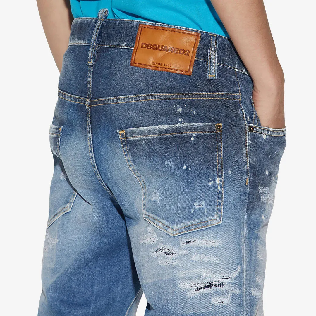 Dsquared2 Light Beach Blue Wash Super Twinky Jeans