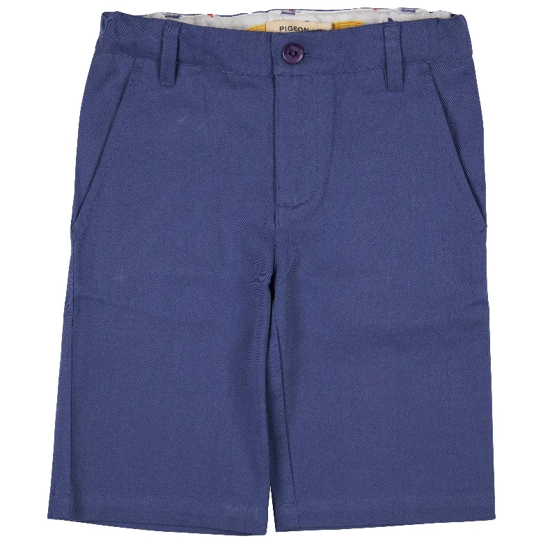 Dusky Blue Chino Shorts by Pigeon Organics