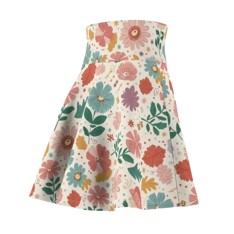Effortlessly Stylish Pastel Flowers Skater