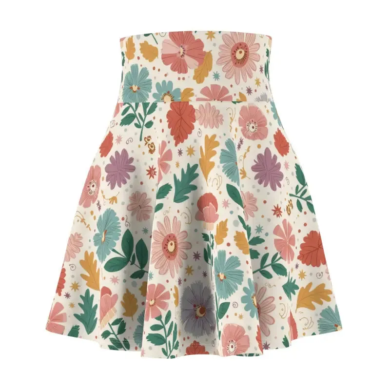 Effortlessly Stylish Pastel Flowers Skater