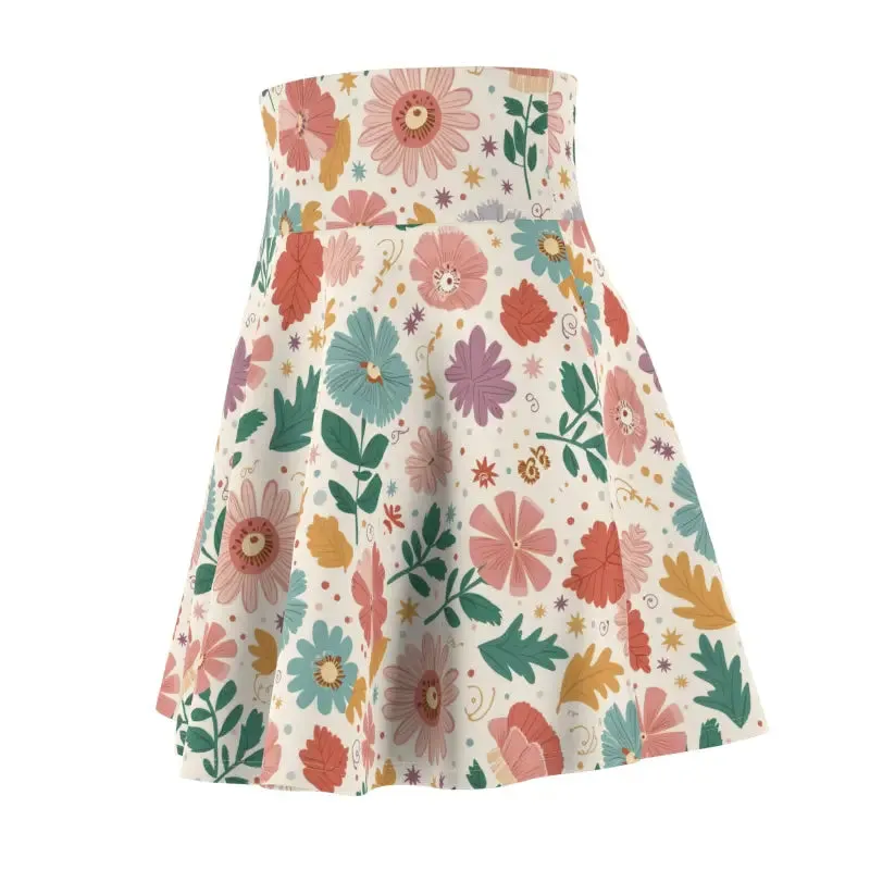 Effortlessly Stylish Pastel Flowers Skater