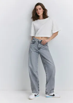 Ella Light Smoke Iconic Jean Pants