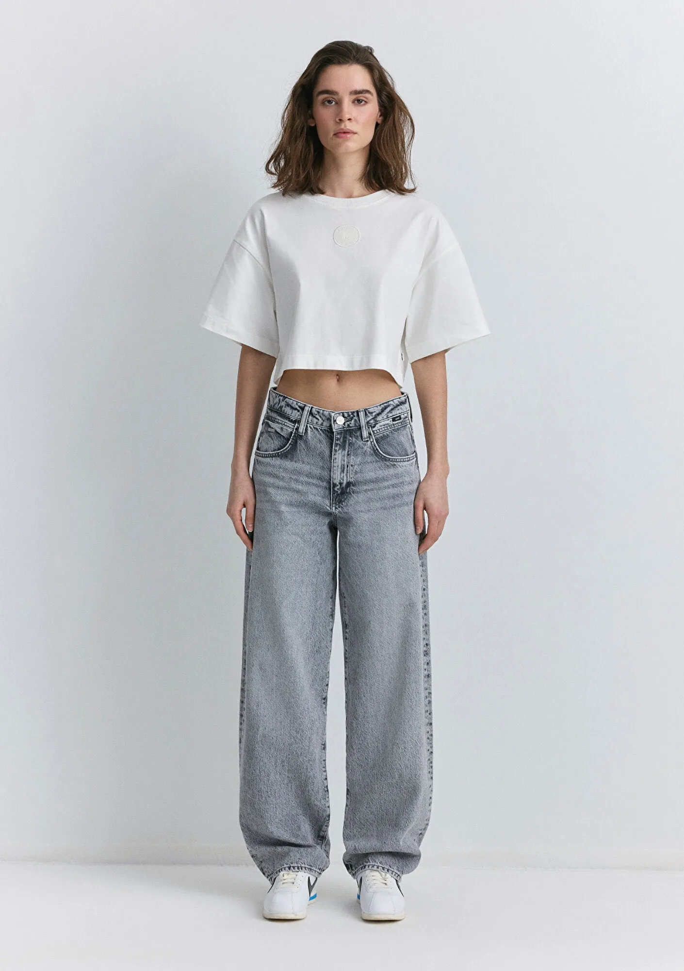 Ella Light Smoke Iconic Jean Pants
