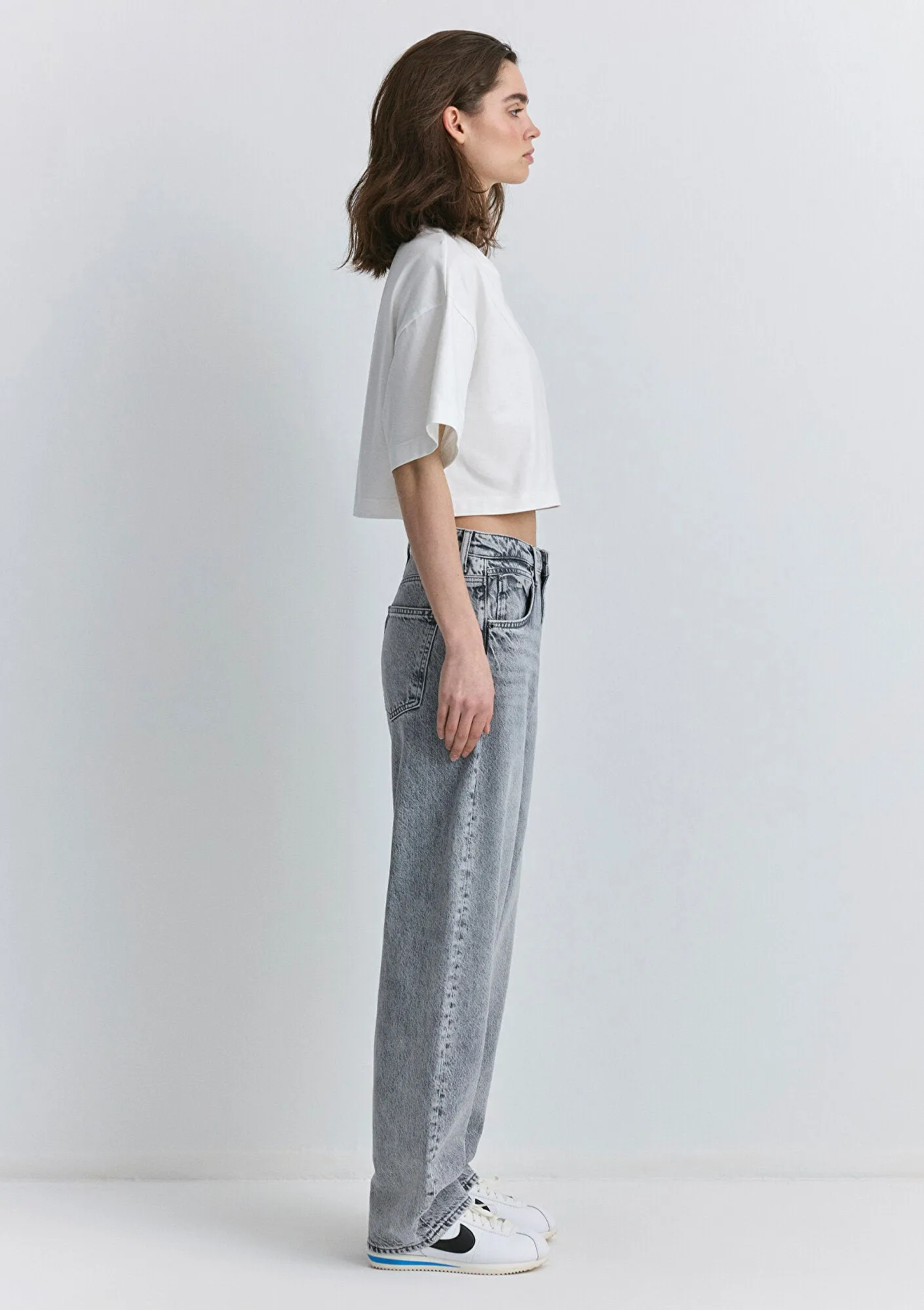 Ella Light Smoke Iconic Jean Pants