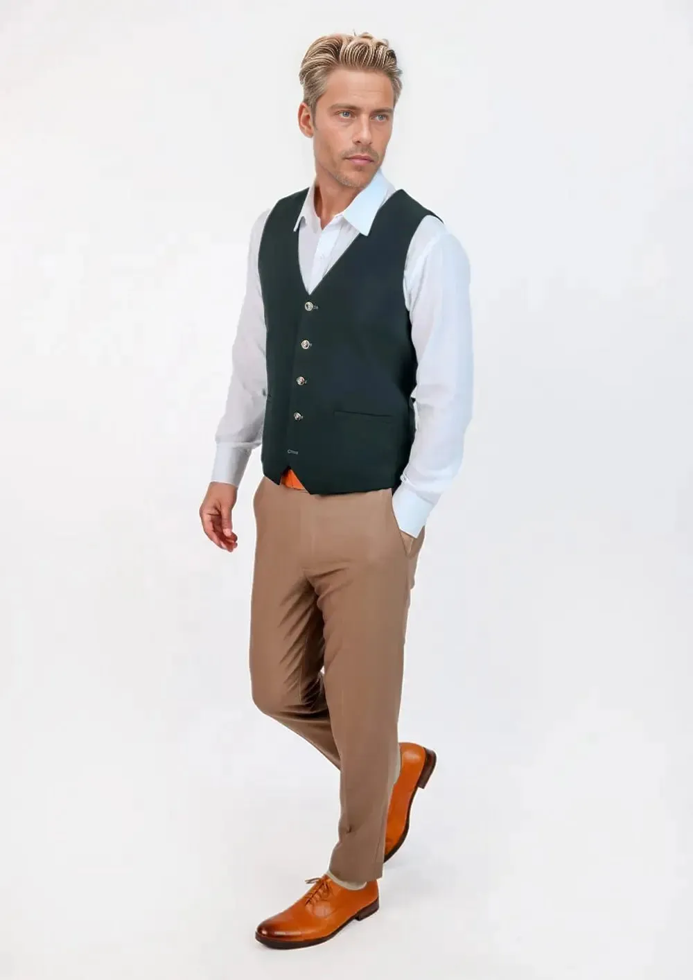 Emerald Green Vest