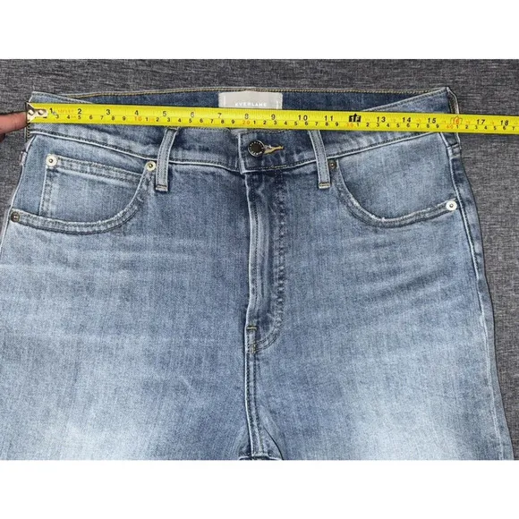 Everlane Jeans The High Rise Flare Blue Light Women's Size 30