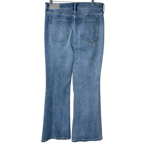 Everlane Jeans The High Rise Flare Blue Light Women's Size 30