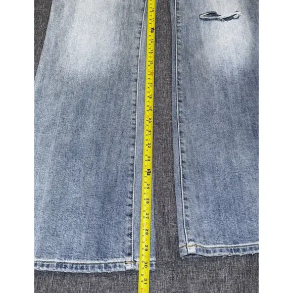 Everlane Jeans The High Rise Flare Blue Light Women's Size 30