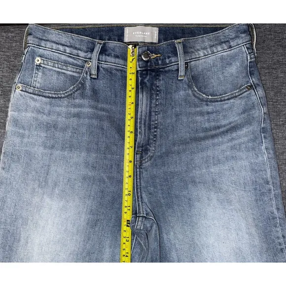 Everlane Jeans The High Rise Flare Blue Light Women's Size 30