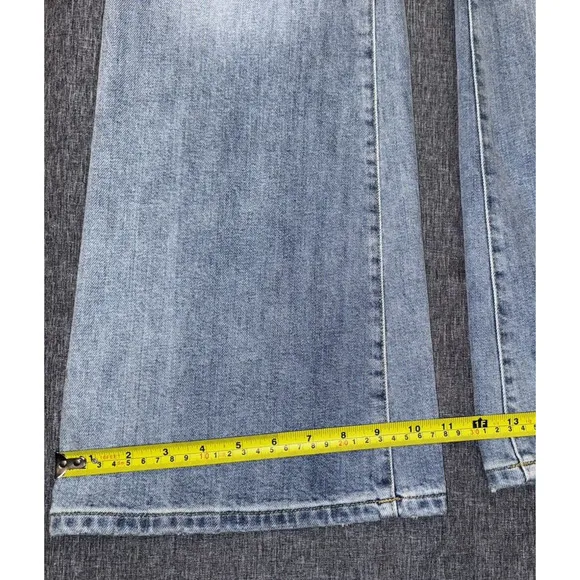 Everlane Jeans The High Rise Flare Blue Light Women's Size 30