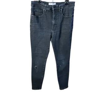 Everlane Jeans Womens Waist Black Denim High Rise Ankle Skinny size 30T