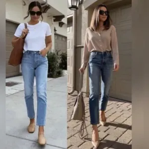 EVERLANE THE ORIGINAL CHEEKY JEAN ORGANIC COTTON High Rise Size 32 Regular