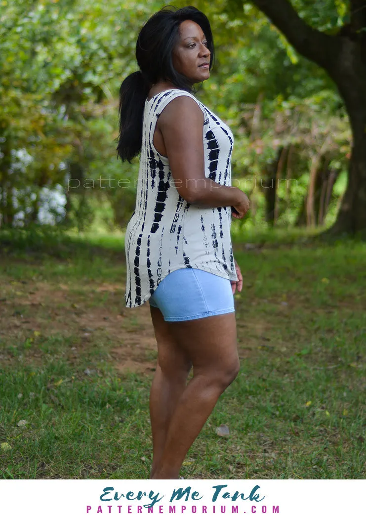 Every Me Tank | Sleeveless Top & Dress Sewing Pattern