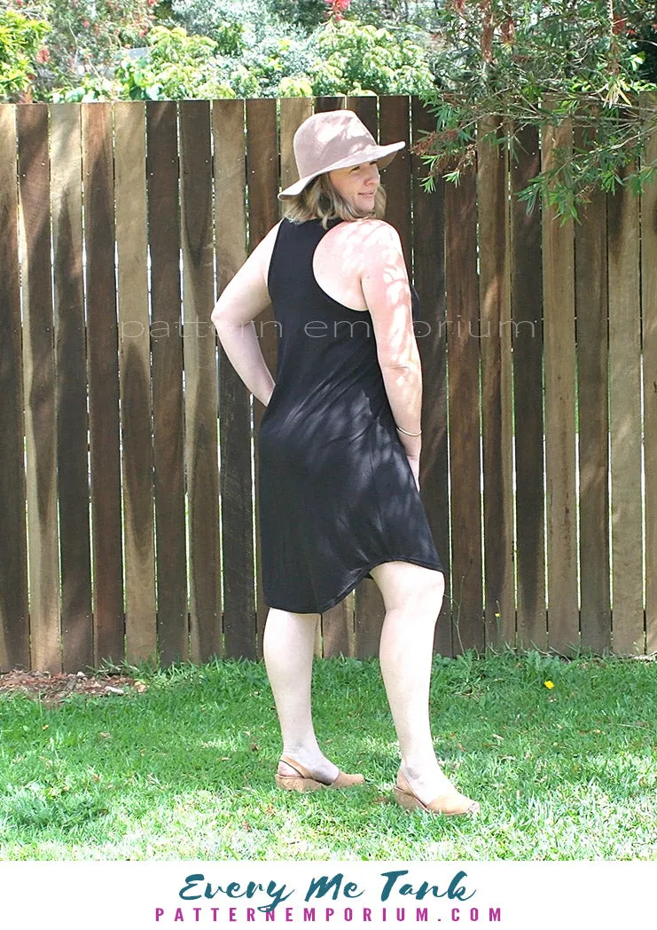 Every Me Tank | Sleeveless Top & Dress Sewing Pattern