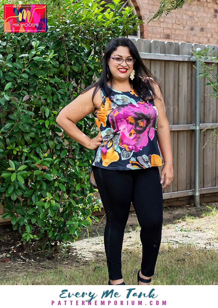 Every Me Tank | Sleeveless Top & Dress Sewing Pattern