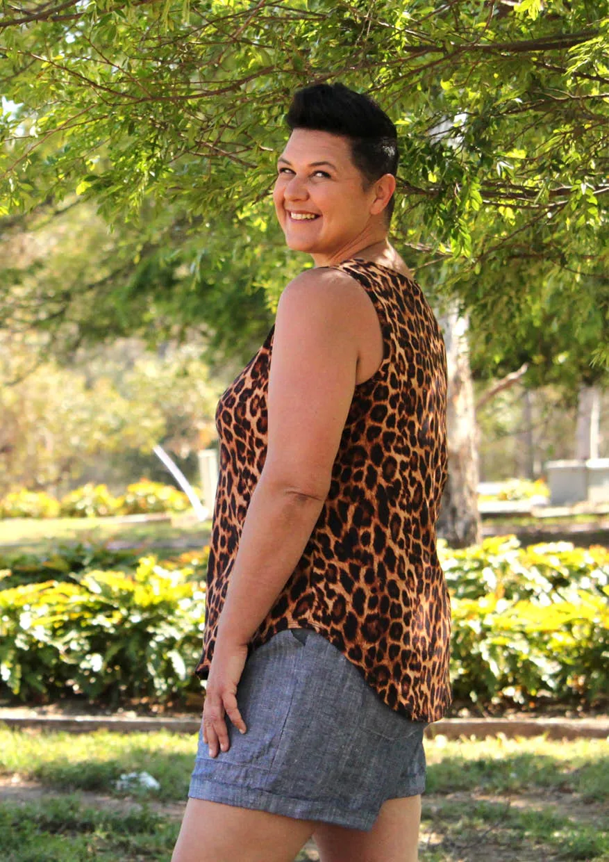 Every Me Tank | Sleeveless Top & Dress Sewing Pattern