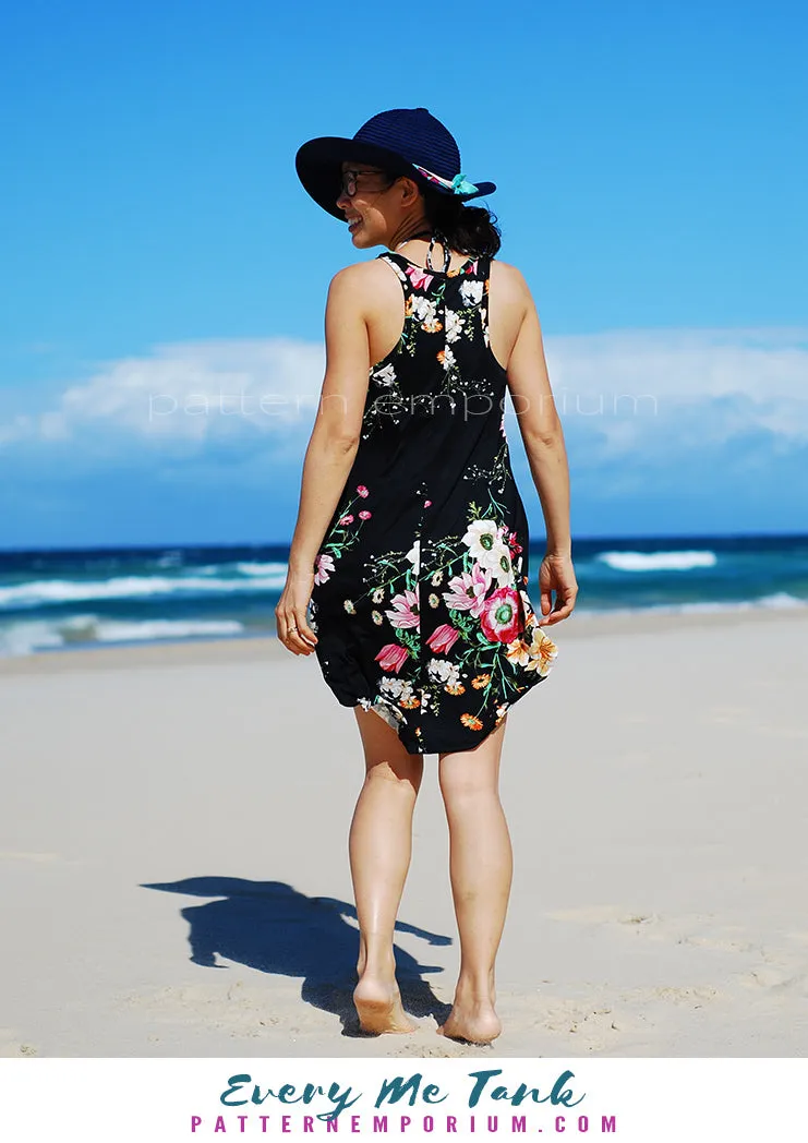 Every Me Tank | Sleeveless Top & Dress Sewing Pattern