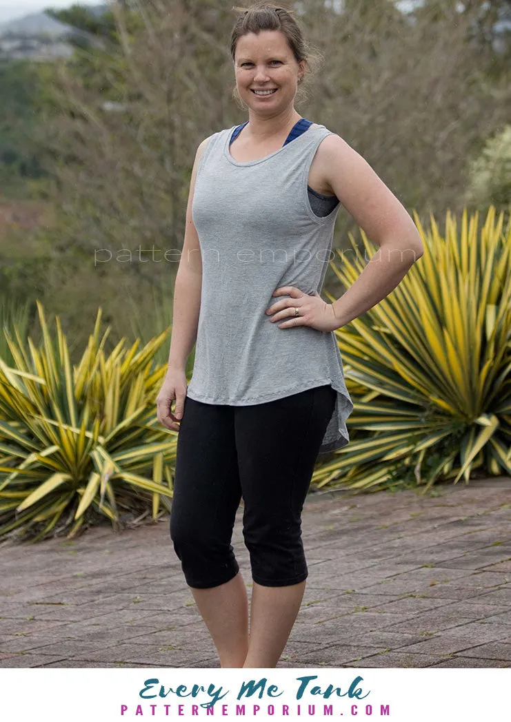 Every Me Tank | Sleeveless Top & Dress Sewing Pattern
