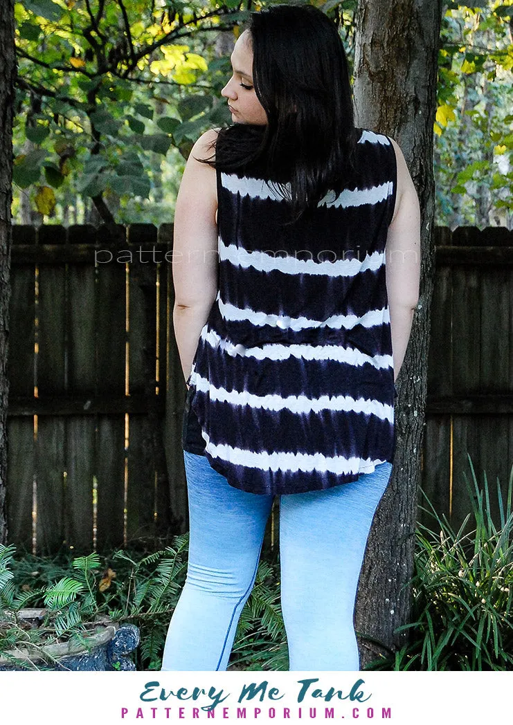 Every Me Tank | Sleeveless Top & Dress Sewing Pattern