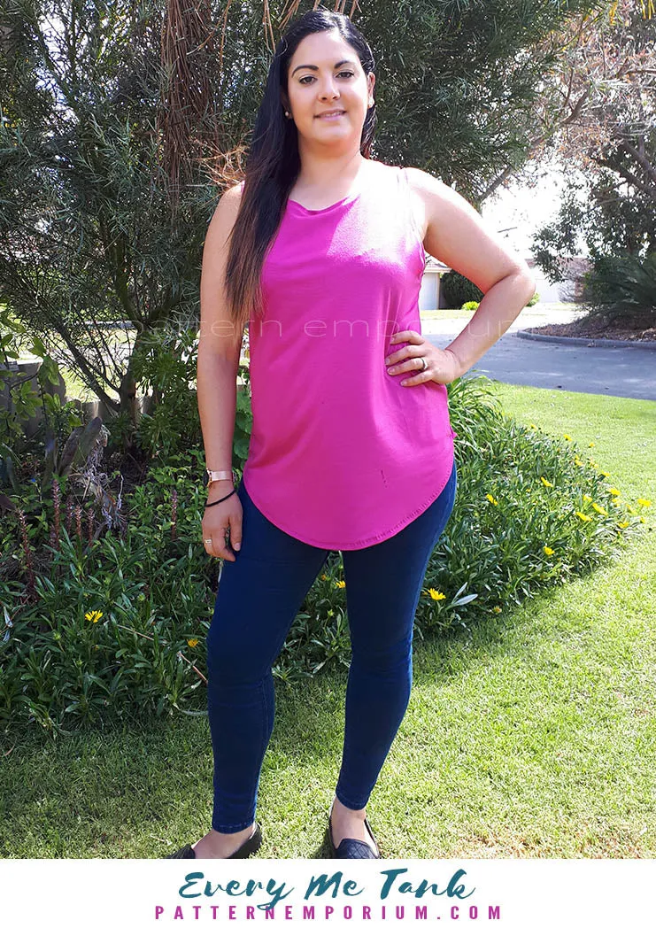 Every Me Tank | Sleeveless Top & Dress Sewing Pattern