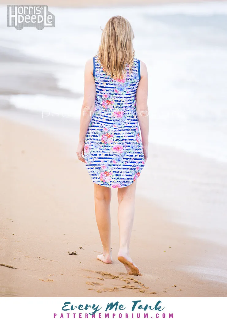 Every Me Tank | Sleeveless Top & Dress Sewing Pattern