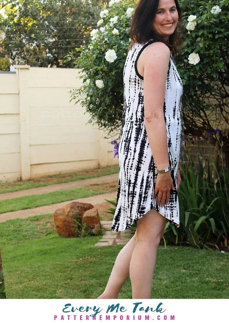 Every Me Tank | Sleeveless Top & Dress Sewing Pattern