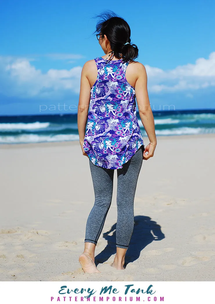 Every Me Tank | Sleeveless Top & Dress Sewing Pattern