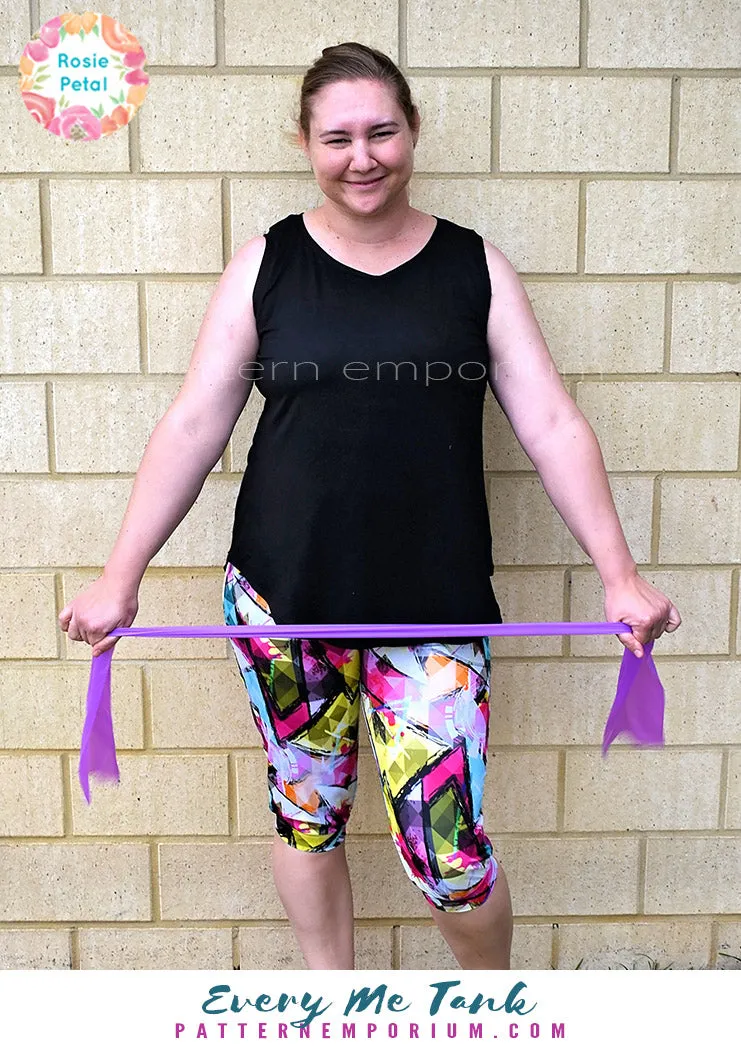 Every Me Tank | Sleeveless Top & Dress Sewing Pattern