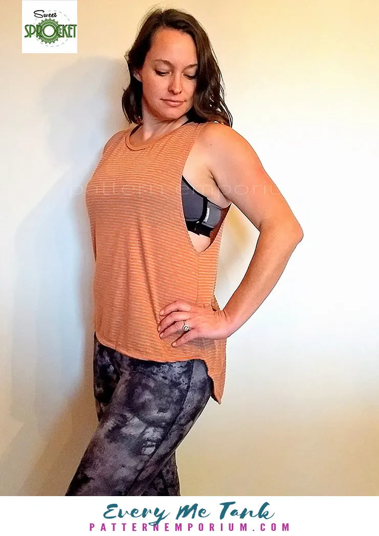 Every Me Tank | Sleeveless Top & Dress Sewing Pattern